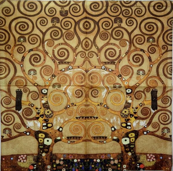 004 Pflanzen - 3 lagig - Stewo - Gustav Klimt